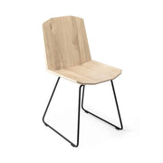 ETHNICRAFT OAK FACETTE DINING CHAIR