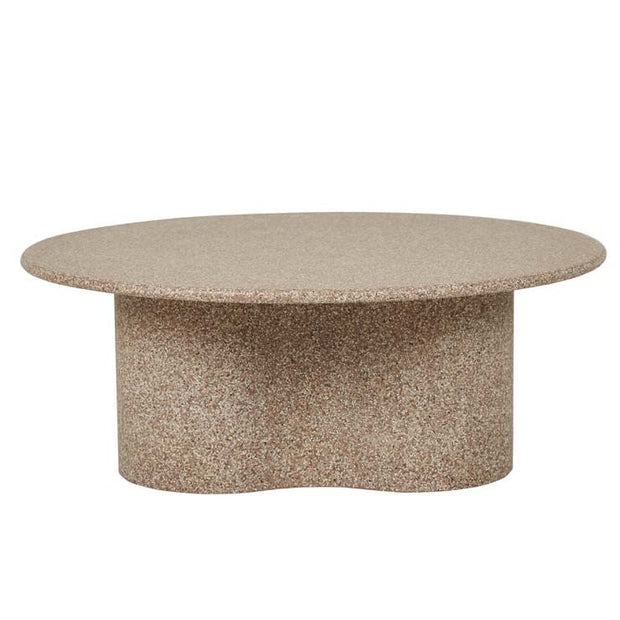 GLOBEWEST ARTIE OUTDOOR WAVE COFFEE TABLE