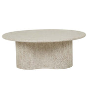GLOBEWEST ARTIE OUTDOOR WAVE COFFEE TABLE