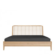 ETHNICRAFT OAK SPINDLE BED - The Banyan Tree Furniture & Homewares