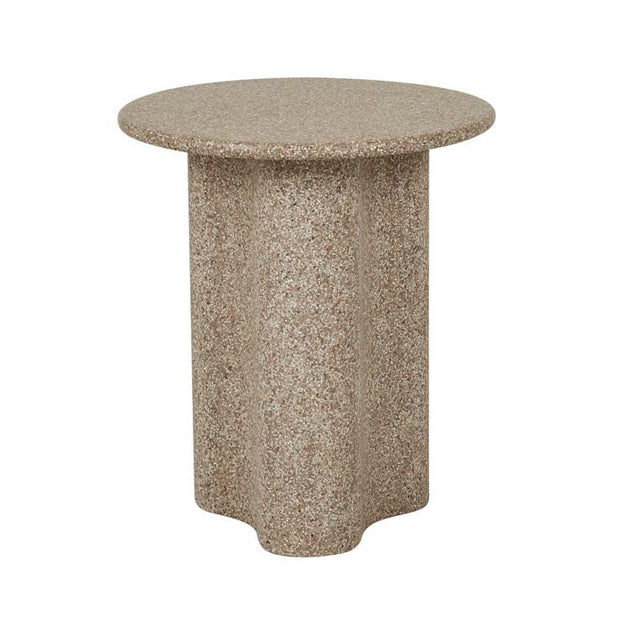GLOBEWEST ARTIE OUTDOOR WAVE SIDE TABLE