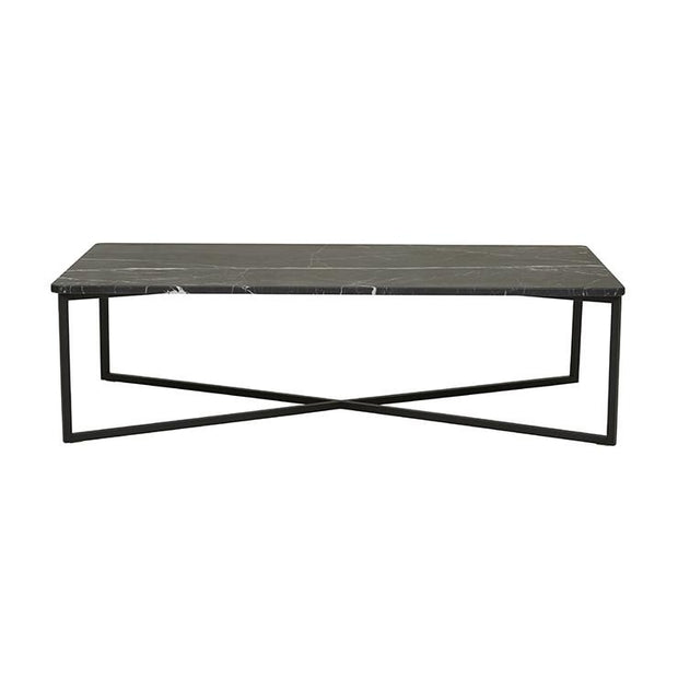 GLOBEWEST ELLE LUXE RECTANGLE COFFEE TABLE