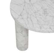 GLOBEWEST AMARA ROUND LEG SIDE TABLE - The Banyan Tree Furniture & Homewares