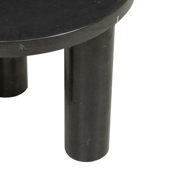 GLOBEWEST AMARA ROUND LEG SIDE TABLE - The Banyan Tree Furniture & Homewares