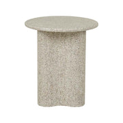 GLOBEWEST ARTIE OUTDOOR WAVE SIDE TABLE