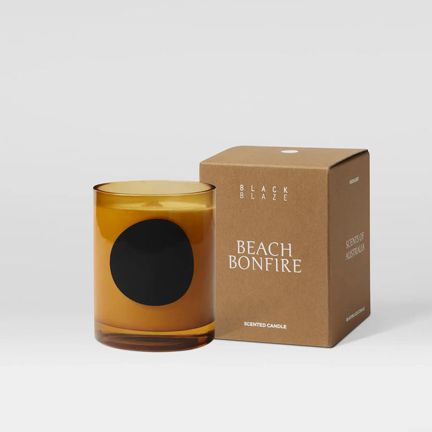 BEACH BONFIRE SCENTED CANDLE