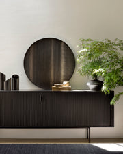 ETHNICRAFT MAHOGANY ROLLER MAX SIDEBOARD