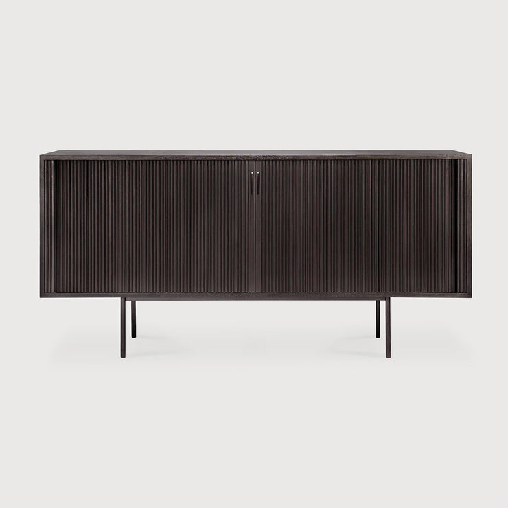 ETHNICRAFT MAHOGANY ROLLER MAX SIDEBOARD