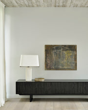 ETHNICRAFT TEAK MOSAIC TV STAND