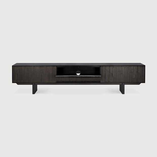 ETHNICRAFT TEAK MOSAIC TV STAND
