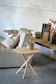 ETHNICRAFT OAK MIKADO SIDE TABLE