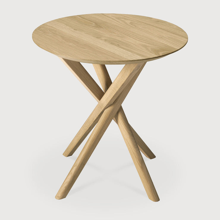 ETHNICRAFT OAK MIKADO SIDE TABLE