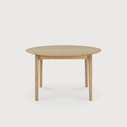 ETHNICRAFT BOK EXTENDABLE ROUND DINING TABLE