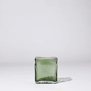 MARMOSET FOUND BLOCK VASE GREEN SMALL