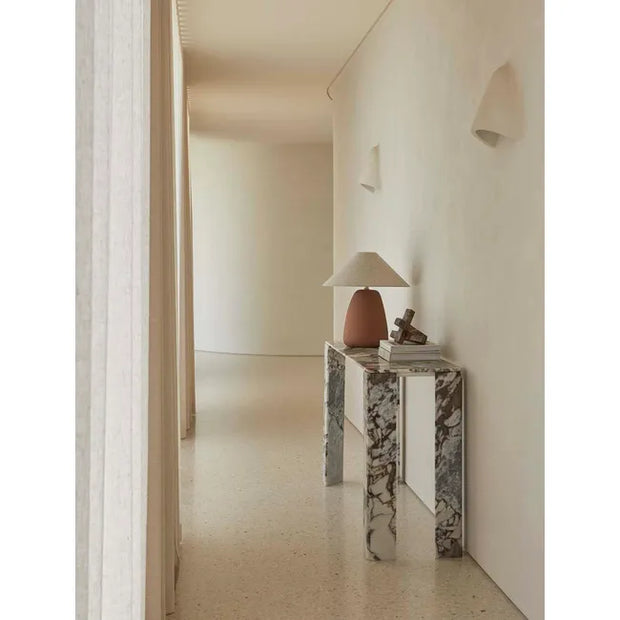 GLOBEWEST LORNE PEBBLE TABLE LAMP
