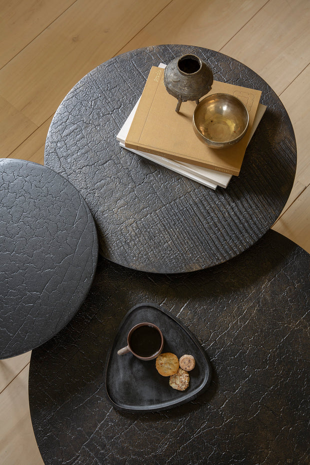 ETHNICRAFT LUNA COFFEE TABLE LAVA WHISKEY 65