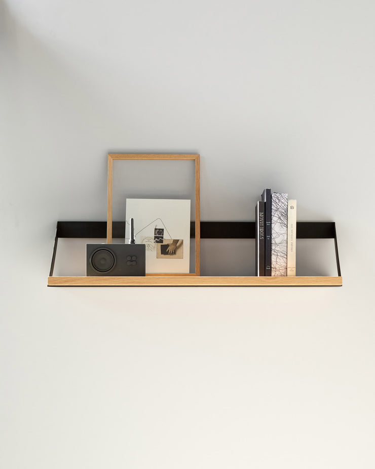 ETHNICRAFT OAK RIBBON SHELF