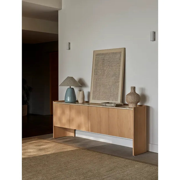 GLOBEWEST LORNE PEBBLE TABLE LAMP