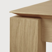 ETHNICRAFT OAK SLICE EXTENDABLE DINING TABLE 160-240