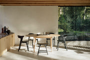 ETHNICRAFT BOK EXTENDABLE ROUND DINING TABLE