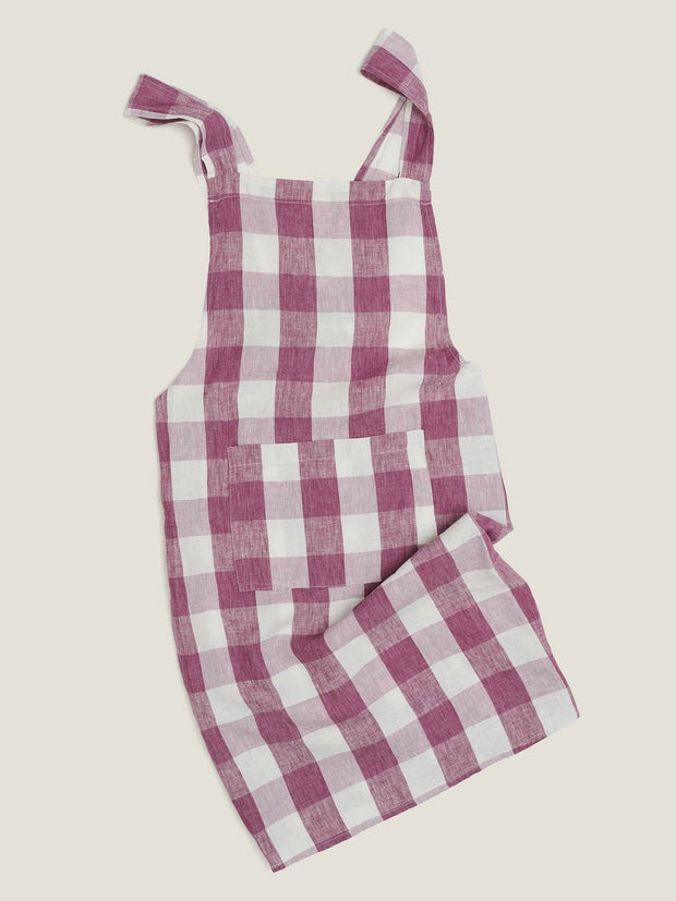 CARLOTTA & GEE 100% LINEN APRON