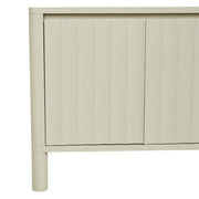 GLOBEWEST OLIVER FLUTED BUFFET - EX FLOOR STOCK