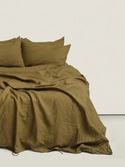 CARLOTTA & GEE 100% LINEN DUVET COVER