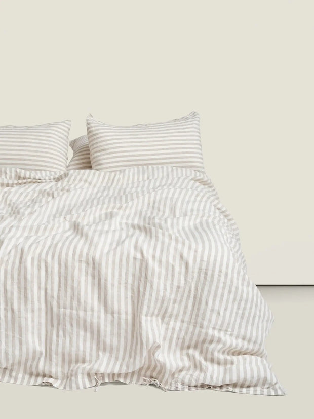 CARLOTTA & GEE 100% LINEN DUVET COVER