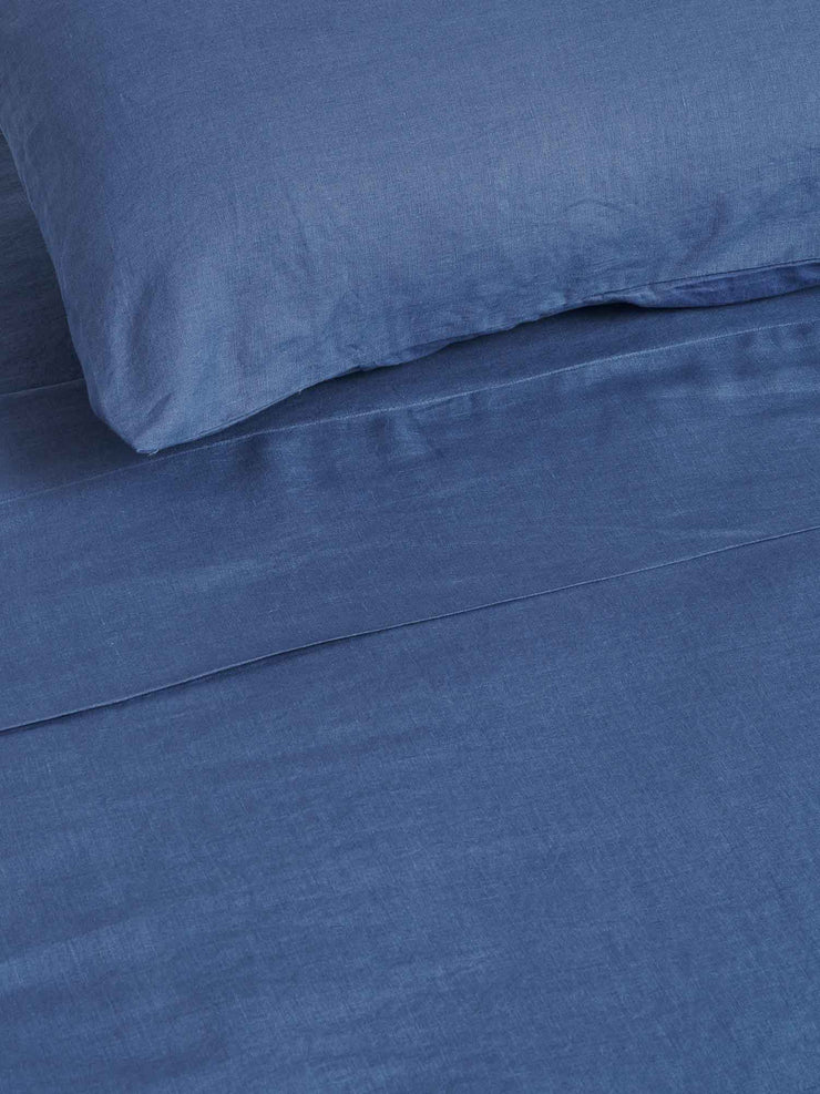 CARLOTTA & GEE 100% LINEN FLAT SHEET