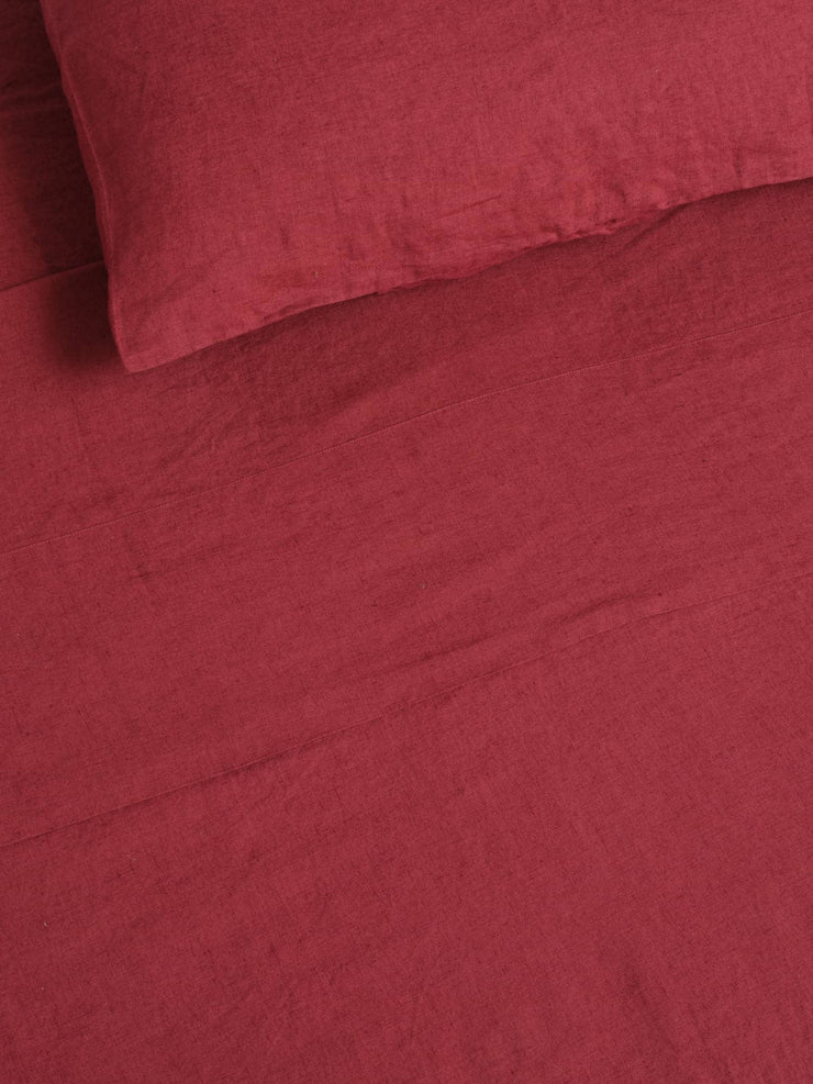 CARLOTTA & GEE 100% LINEN FLAT SHEET