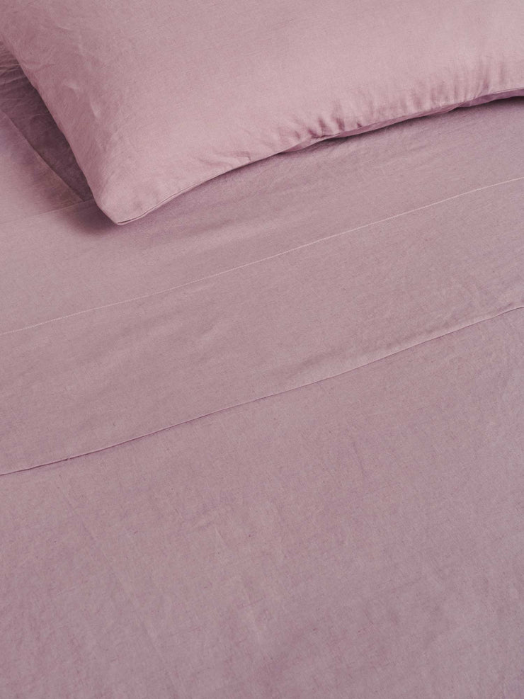 CARLOTTA & GEE 100% LINEN FLAT SHEET