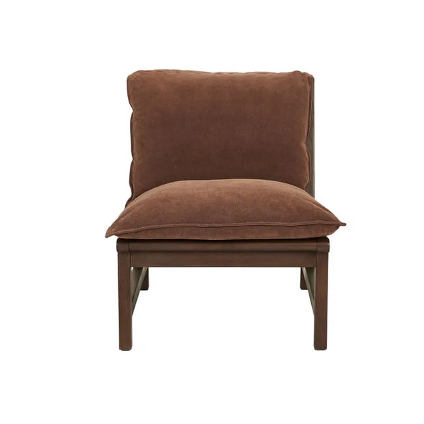 GLOBEWEST SKETCH CANTALOUPE OCCASIONAL CHAIR