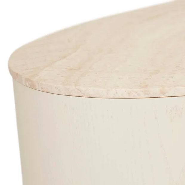 GLOBEWEST OBERON CURVE MARBLE COFFEE