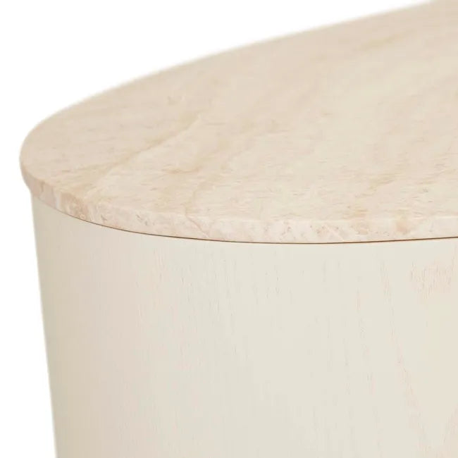 GLOBEWEST OBERON CURVE MARBLE COFFEE