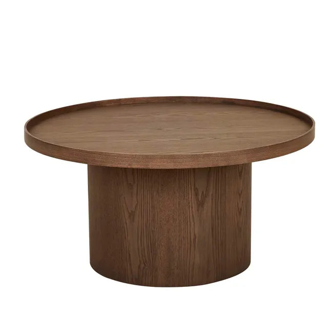 GLOBEWEST CLASSIQUE PEDESTAL COFFEE TABLE