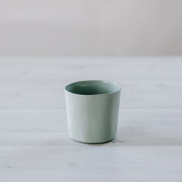 FLAX CERAMIC ROUND CUP
