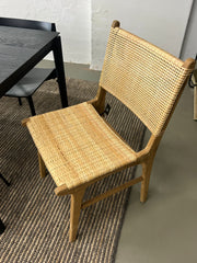NALANI WOVEN DINING CHAIR EX FLOOR STOCK