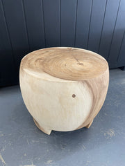MOYO LOW SIDE TABLE – Solid Munggur Wood
