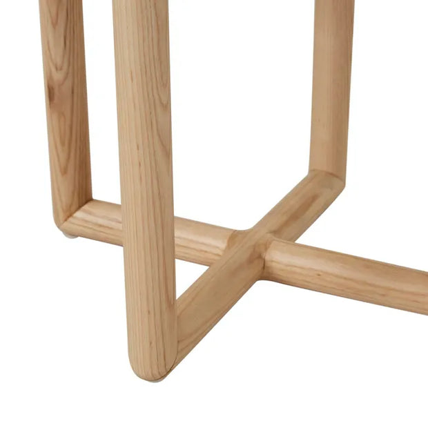 GLOBEWEST CAMILLE MARBLE SIDE TABLE