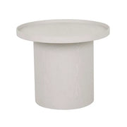 GLOBEWEST CLASSIQUE PEDESTAL SIDE TABLE