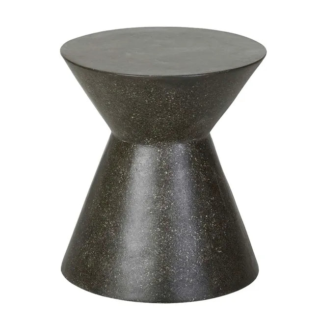 GLOBEWEST GRANADA HOURGLASS SIDE TABLE