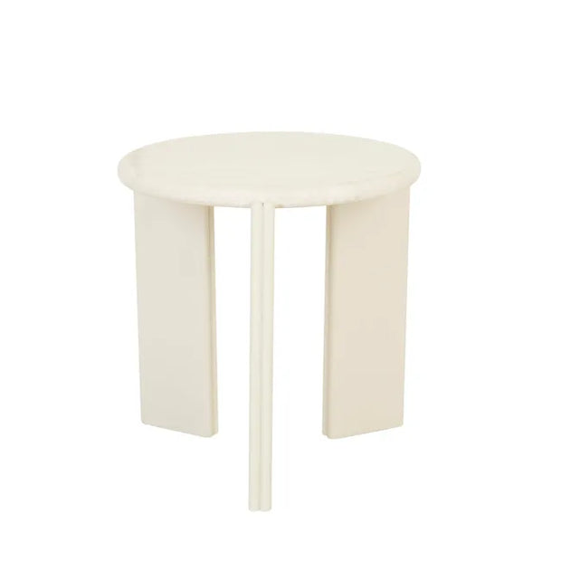 GLOBEWEST RAY MARBLE SIDE TABLE