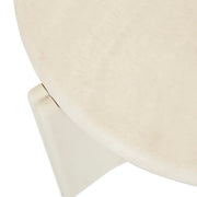 GLOBEWEST RAY MARBLE SIDE TABLE