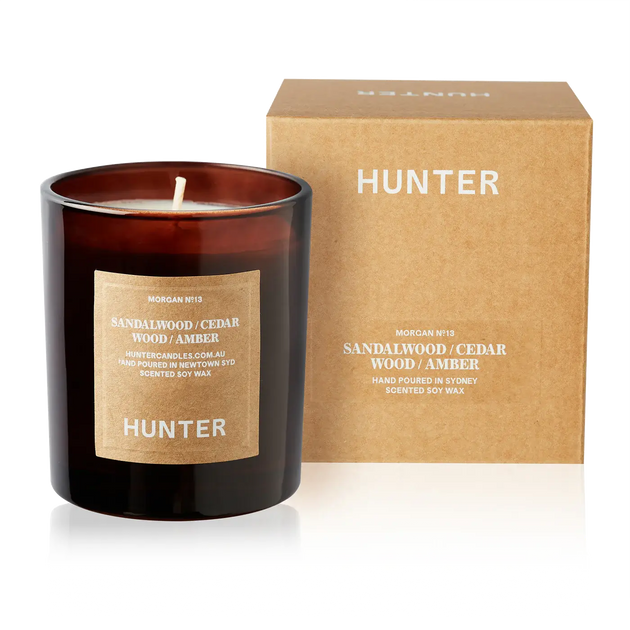 Morgan Cundle HUNTER MORGAN CANDLE – The Banyan Tree Furniture & Homewares