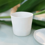 FLAX CERAMIC ROUND CUP