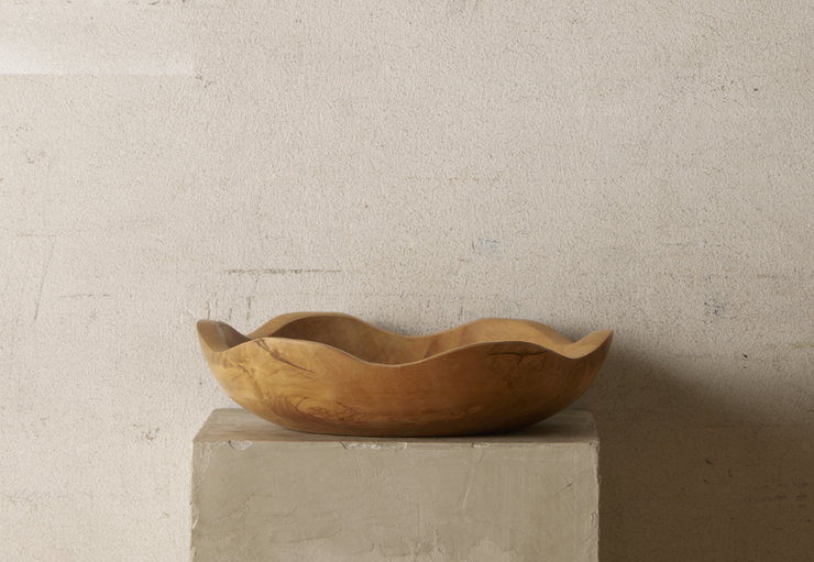 AUDREY TEAK BOWL