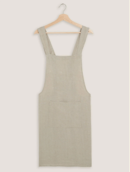 CARLOTTA & GEE 100% LINEN APRON