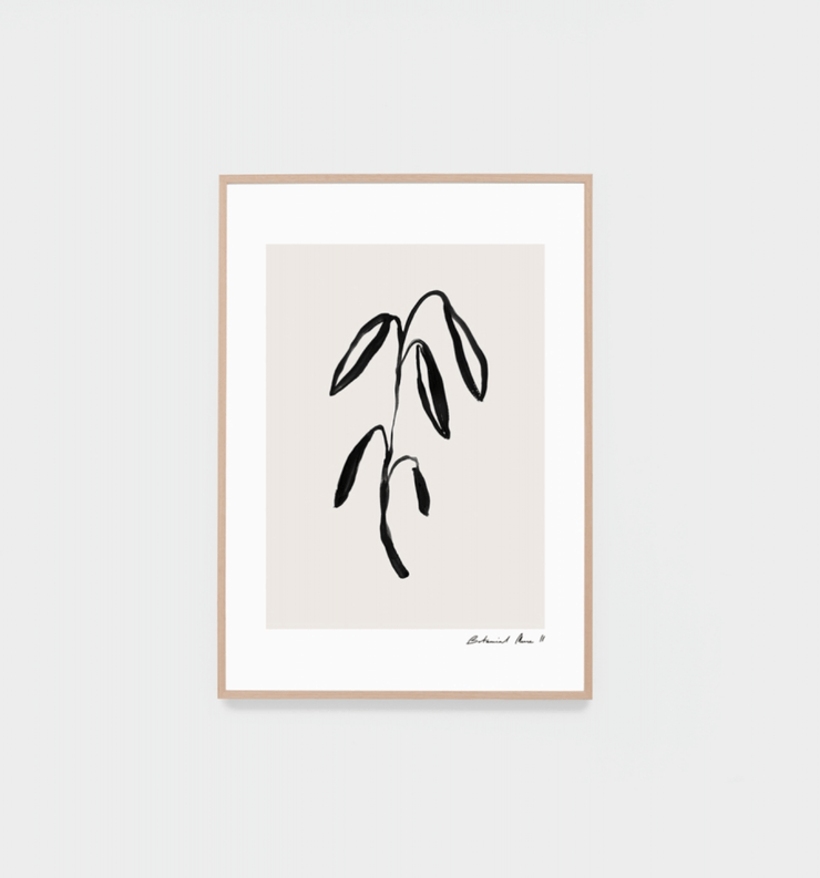 BOTANICAL MUSE 2 - FRAMED PRINT