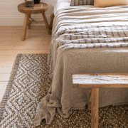 ZEBRA HANDCRAFTED TULLOCH JUTE TWIST RUG