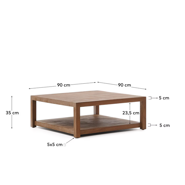 SASHI TEAK COFFEE TABLE